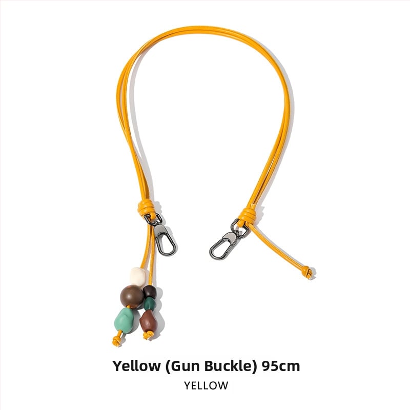 Evelyne stiilis käekoti rihm kašuu helmidega (Materjal: super kiududest valmistatud vaik; Aasta/sezon: kevad 2025; Funktsioonid: kaunistab, vähendab koormust, selja kaitse; Stiil: värske ja magus; Kategooria: käekoti/õlarihm)