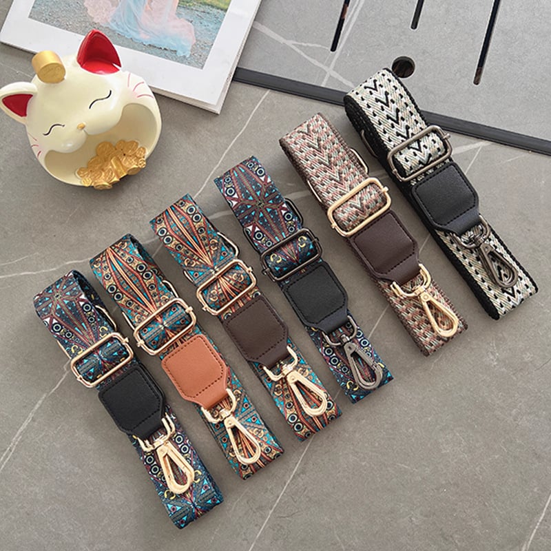 Koti õla rihm – reguleeritav, lai, polüester, tähtede muster.