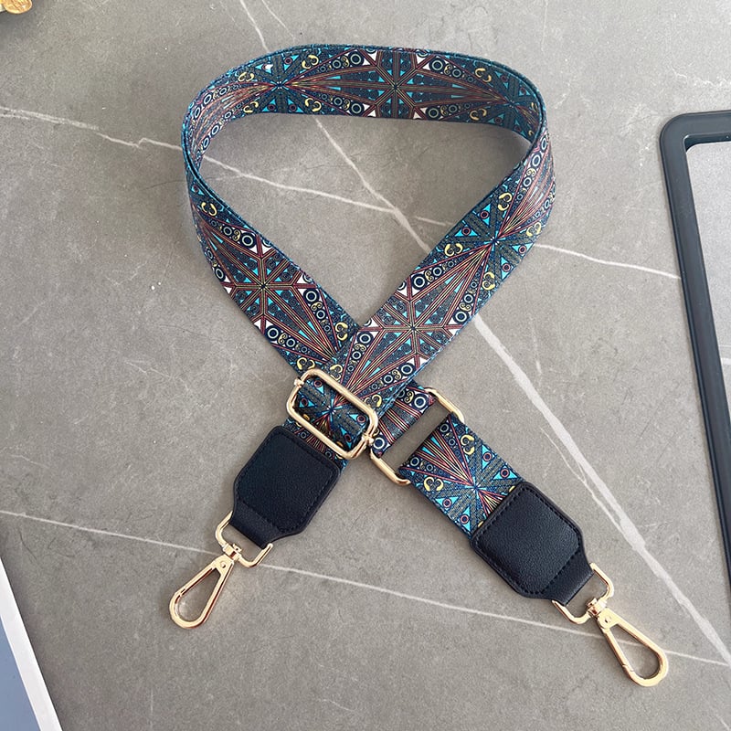 Koti õla rihm – reguleeritav, lai, polüester, tähtede muster.