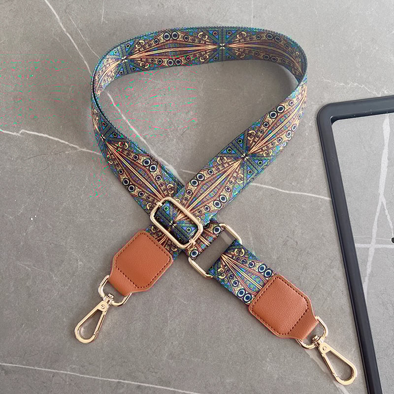 Koti õla rihm – reguleeritav, lai, polüester, tähtede muster.