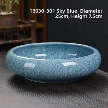 Keramikas hidroponiska puķu pods – minimālistisks stils, elpojošs, korozijizturīgs, izturīgs; rokdarbs; izcepts 1300°C; piemērots galdam vai grīdai.