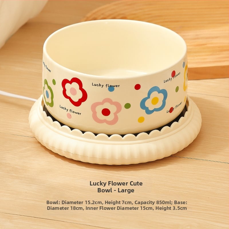 Keraamiline nutikas kasside veejoog või toidukauss — Cordobi bränd}