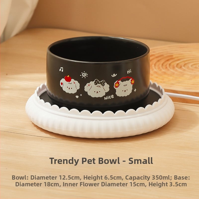 Keraamiline nutikas kasside veejoog või toidukauss — Cordobi bränd}