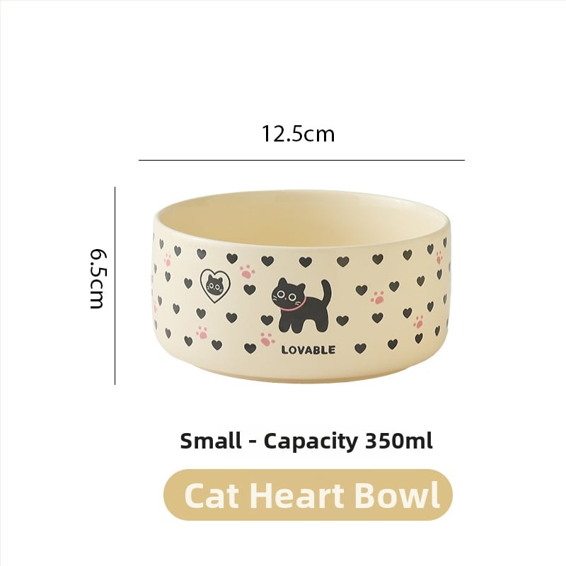 Keraamiline nutikas kasside veejoog või toidukauss — Cordobi bränd}