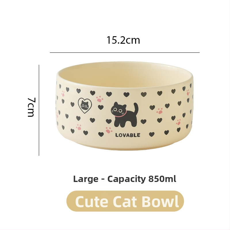 Keraamiline nutikas kasside veejoog või toidukauss — Cordobi bränd}