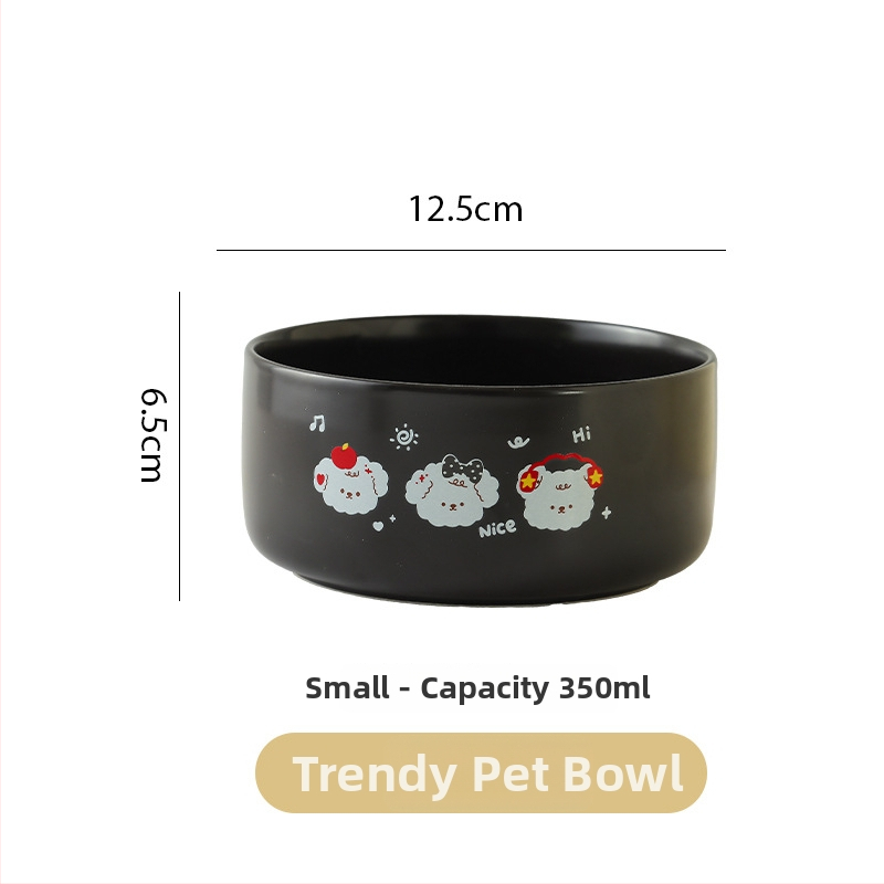 Keraamiline nutikas kasside veejoog või toidukauss — Cordobi bränd}