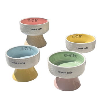 Keramiline kassikauss kaela kaitsega, stabi disain, suupisteplaat — bränd Xiyu, kassidele