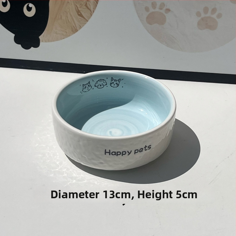 Keramiline kassikauss kaela kaitsega, stabi disain, suupisteplaat — bränd Xiyu, kassidele