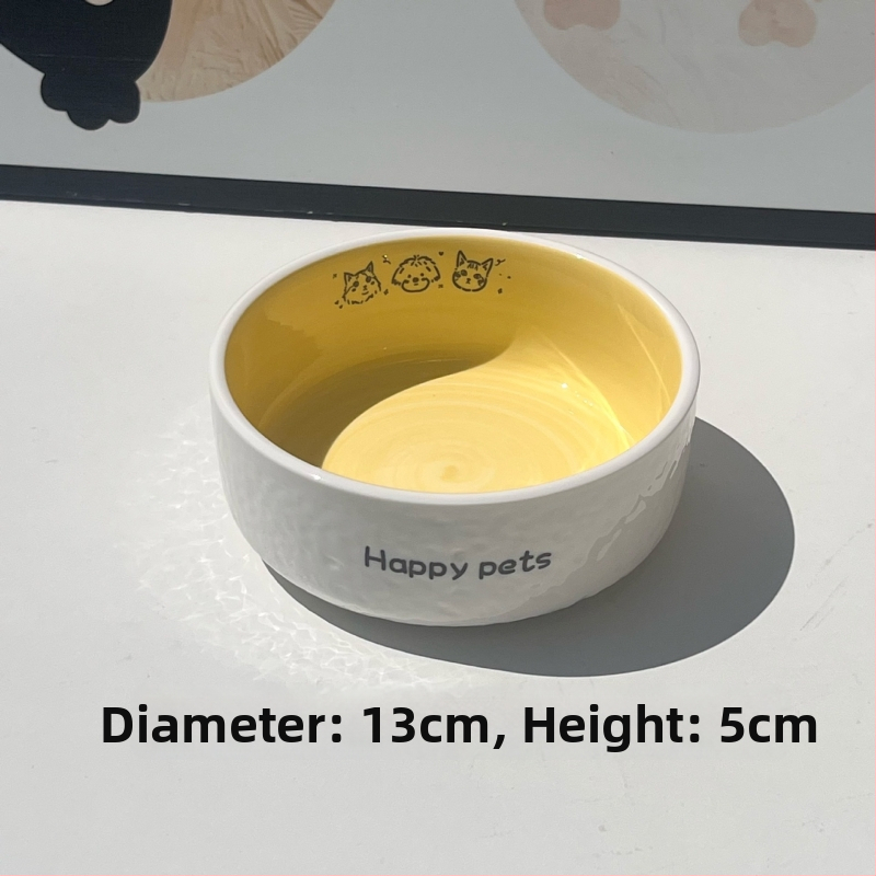 Keramiline kassikauss kaela kaitsega, stabi disain, suupisteplaat — bränd Xiyu, kassidele