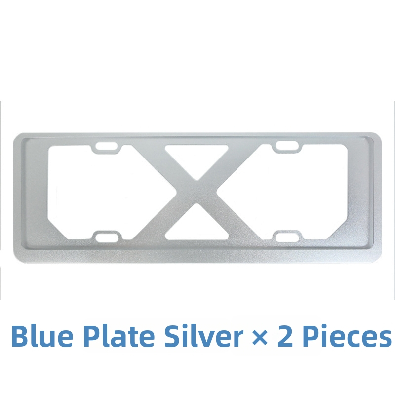 XCLPF automobilių numerio laikiklis su dviguba bėgimo linija, anti‑vagystė, aliuminio lydinys, prekės ženklas XCLPF, kilmė Wenzhou, suderinamas su automobiliais