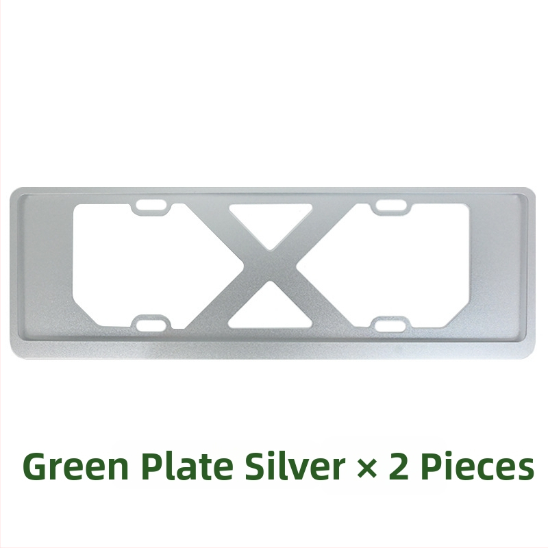 XCLPF automobilių numerio laikiklis su dviguba bėgimo linija, anti‑vagystė, aliuminio lydinys, prekės ženklas XCLPF, kilmė Wenzhou, suderinamas su automobiliais