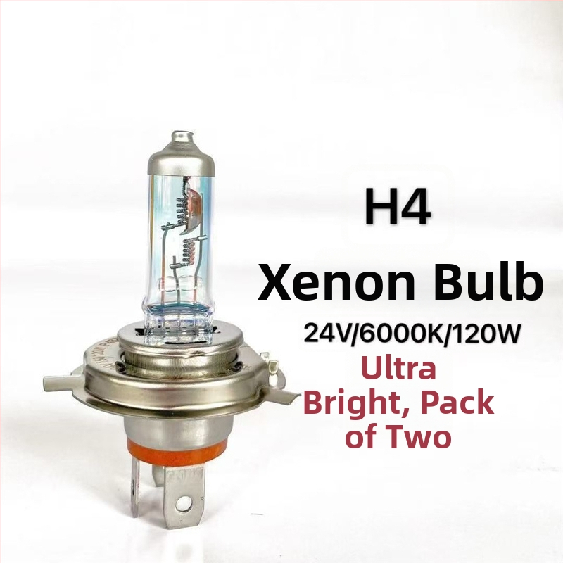Bec auto pentru faruri H1/H3/H4/H7, 12V/24V, 100W/150W, 4100K, lampă halogenă cu cuarț