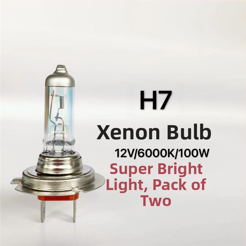 Bec auto pentru faruri H1/H3/H4/H7, 12V/24V, 100W/150W, 4100K, lampă halogenă cu cuarț