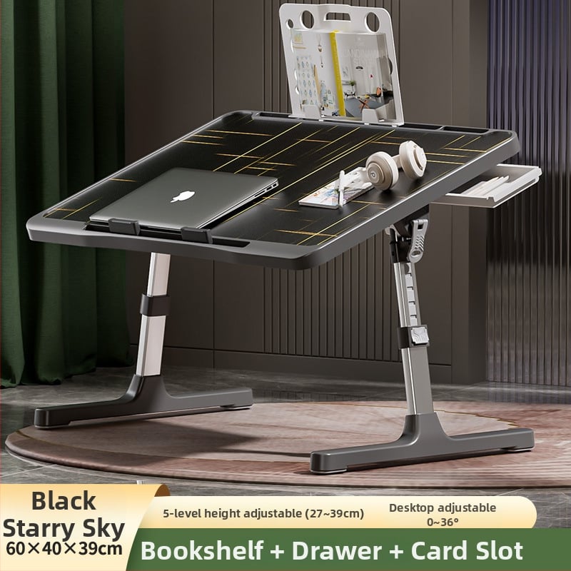 Универсална масичка за задната седалка на автомобил с регулируем ъгъл, сгъваема, регулируема височина — пластмасова