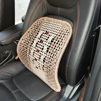 Automobilio juosmens atramos pagalvė nugarai, užpildas: elastinga medvilnė, įvairūs raštai, universalus daugumai automobilių