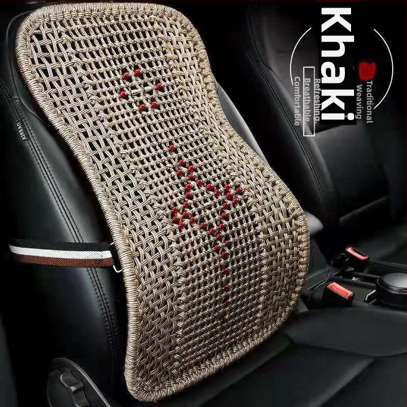 Automobilio juosmens atramos pagalvė nugarai, užpildas: elastinga medvilnė, įvairūs raštai, universalus daugumai automobilių