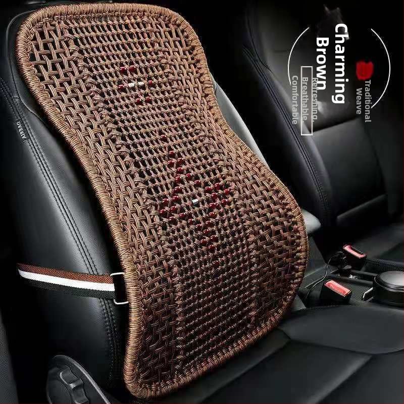 Automobilio juosmens atramos pagalvė nugarai, užpildas: elastinga medvilnė, įvairūs raštai, universalus daugumai automobilių