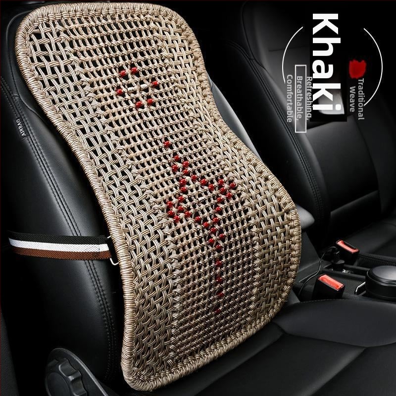 Automobilio juosmens atramos pagalvė nugarai, užpildas: elastinga medvilnė, įvairūs raštai, universalus daugumai automobilių