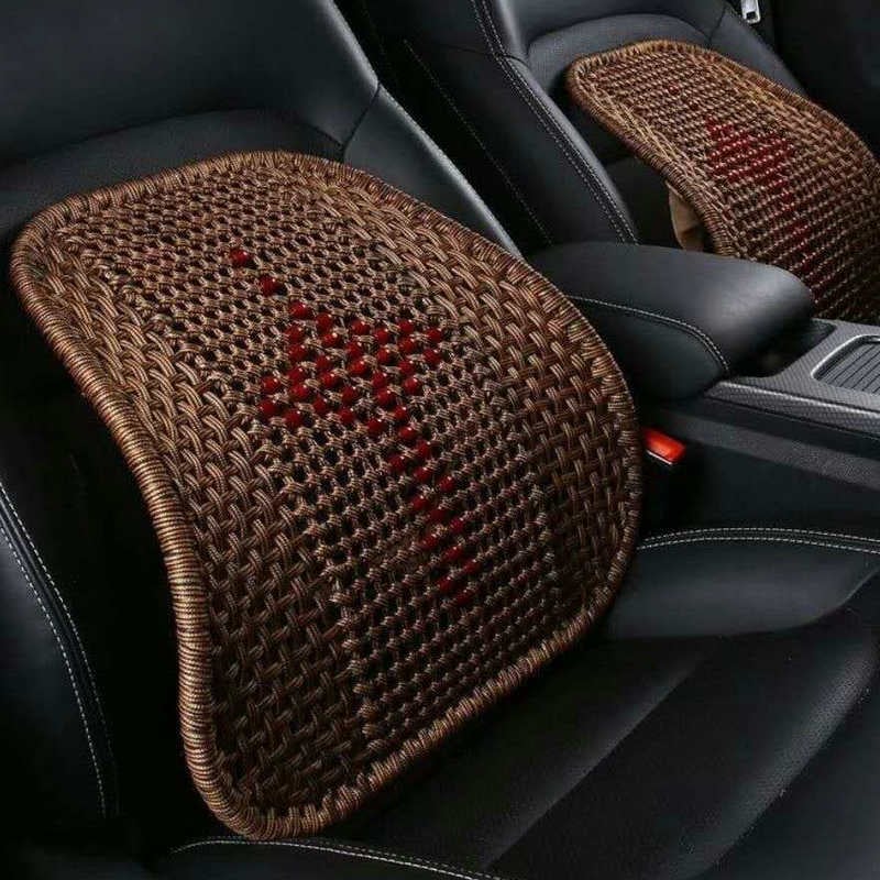 Automobilio juosmens atramos pagalvė nugarai, užpildas: elastinga medvilnė, įvairūs raštai, universalus daugumai automobilių