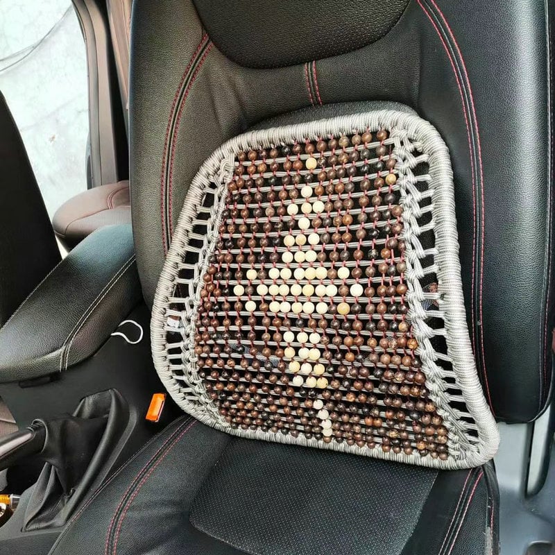 Automobilio juosmens atramos pagalvė nugarai, užpildas: elastinga medvilnė, įvairūs raštai, universalus daugumai automobilių