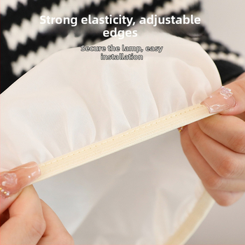 Audinio šviestuvo gaubtas – medžiaga: audinys, modelis Zgdzhao, apšvietimo priedai