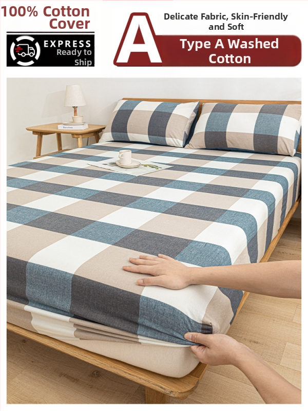 Gultas pārklājs, 100% kokvilna, twill audums, videi draudzīga druka, neuzkrītošs raksts