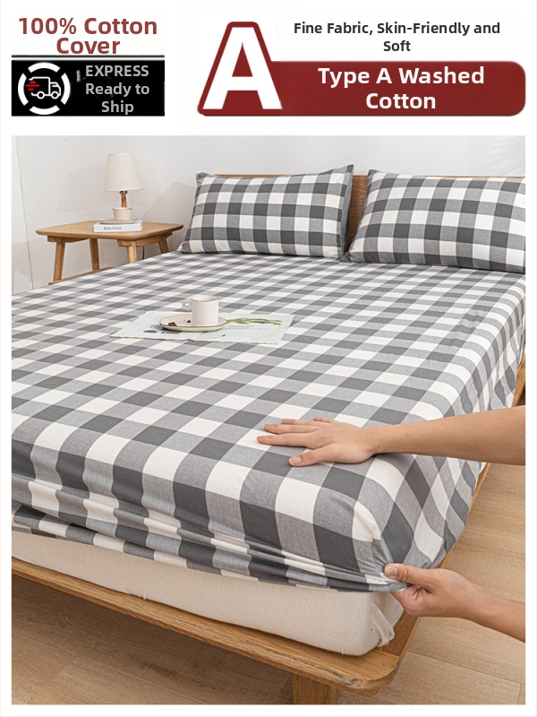 Gultas pārklājs, 100% kokvilna, twill audums, videi draudzīga druka, neuzkrītošs raksts