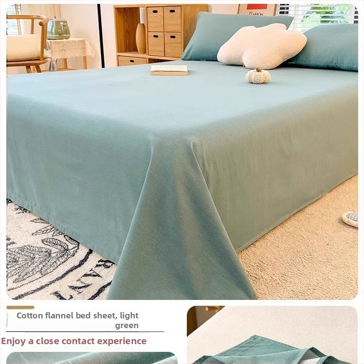 Brushed medvilnės Twill patalynės komplektas, 3 dalių, vienodas raštas, reaktyvus dažymas