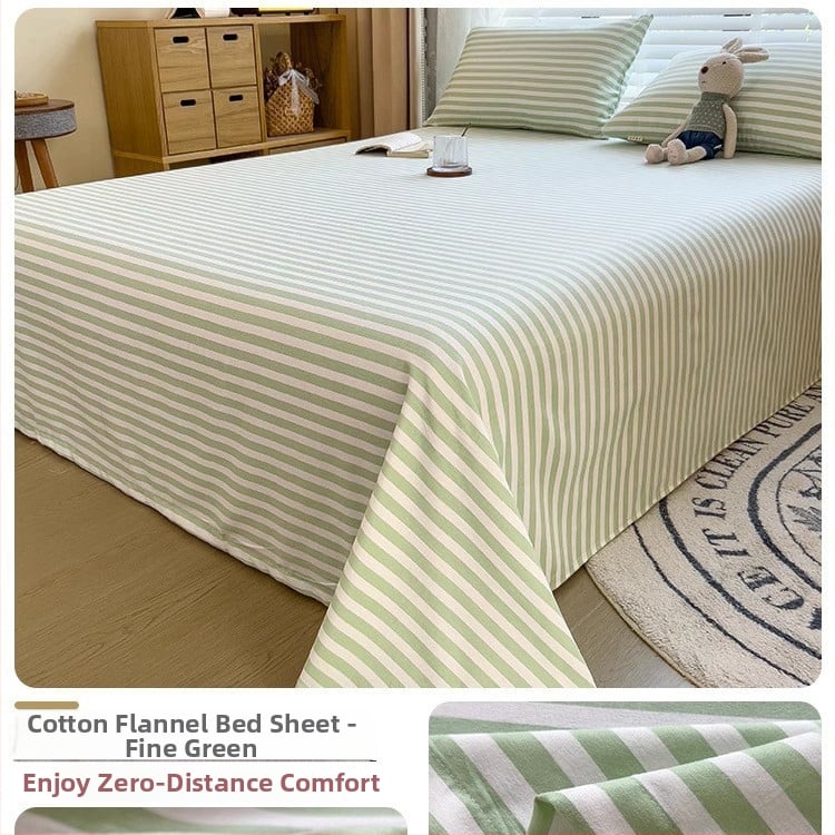 Brushed medvilnės Twill patalynės komplektas, 3 dalių, vienodas raštas, reaktyvus dažymas