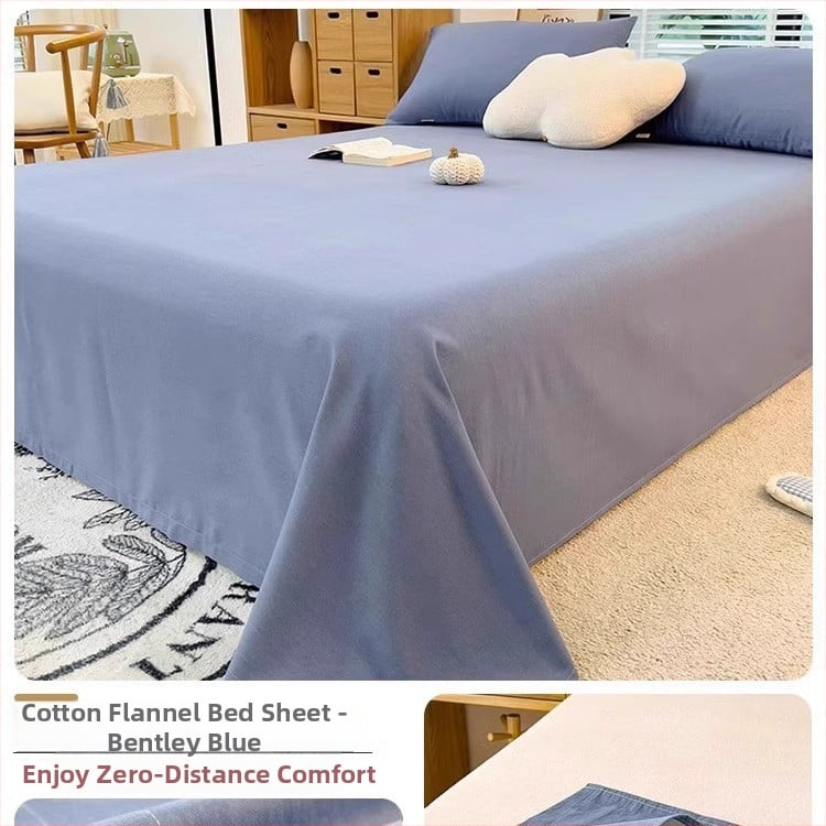 Brushed medvilnės Twill patalynės komplektas, 3 dalių, vienodas raštas, reaktyvus dažymas