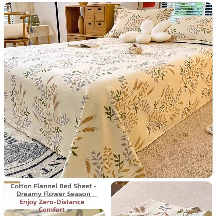 Brushed medvilnės Twill patalynės komplektas, 3 dalių, vienodas raštas, reaktyvus dažymas