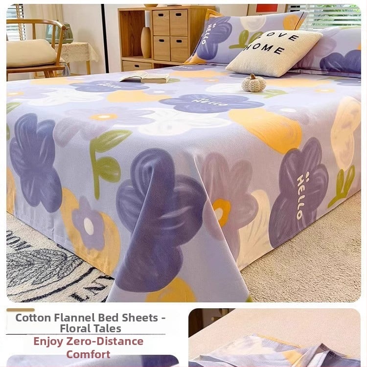 Brushed medvilnės Twill patalynės komplektas, 3 dalių, vienodas raštas, reaktyvus dažymas