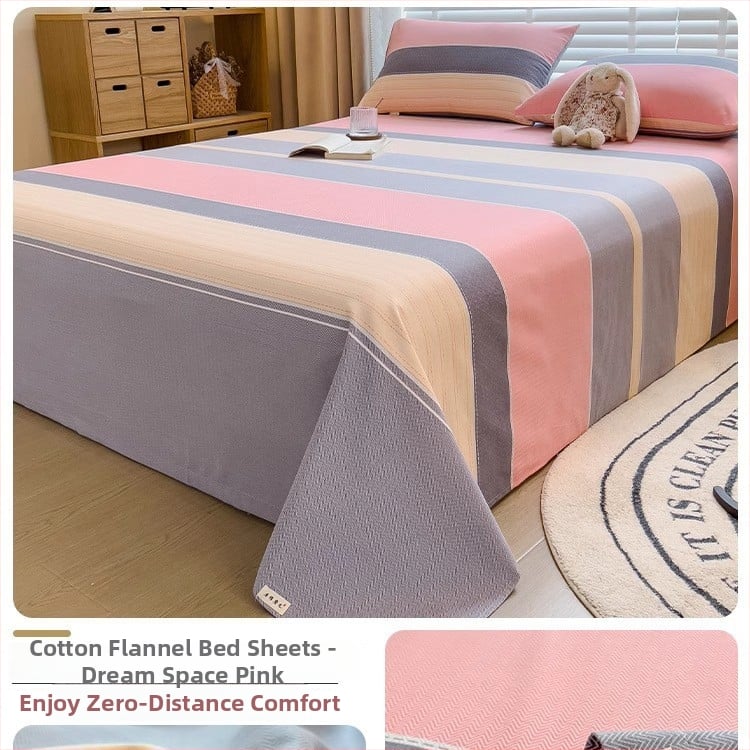 Brushed medvilnės Twill patalynės komplektas, 3 dalių, vienodas raštas, reaktyvus dažymas