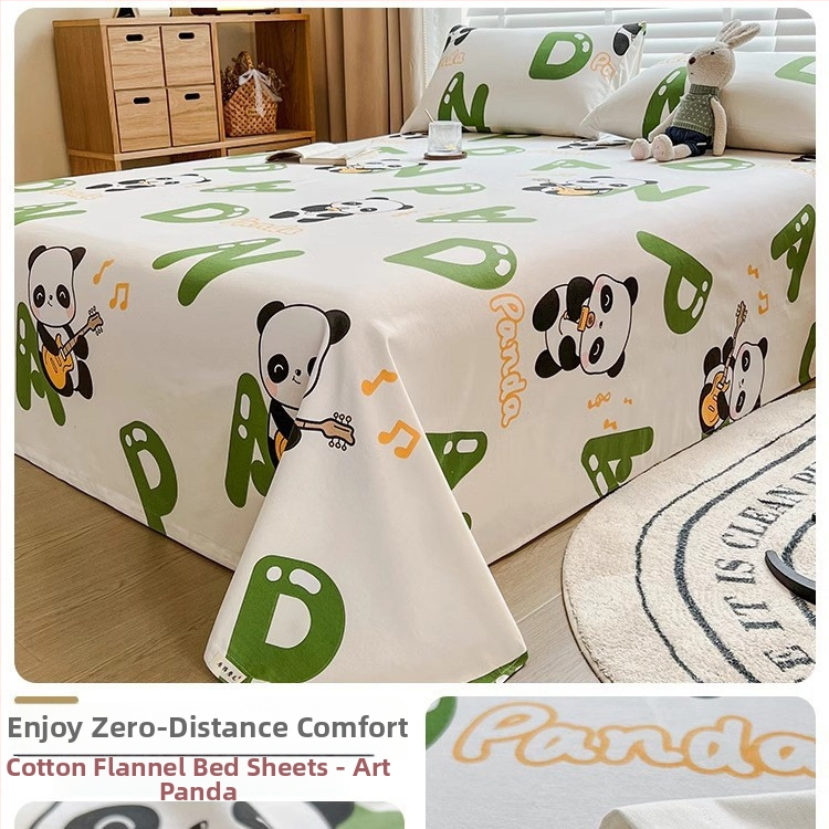 Brushed medvilnės Twill patalynės komplektas, 3 dalių, vienodas raštas, reaktyvus dažymas