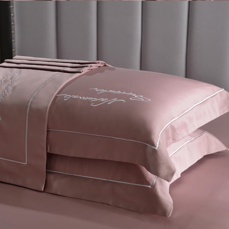 Pemi pagalvių uždangalas – 100% medvilnė, ilgos siūlų, twill audinys, reaktinis spausdinimas ir dažymas, audinio siūlų skaičius 60