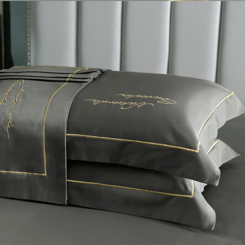 Pemi pagalvių uždangalas – 100% medvilnė, ilgos siūlų, twill audinys, reaktinis spausdinimas ir dažymas, audinio siūlų skaičius 60