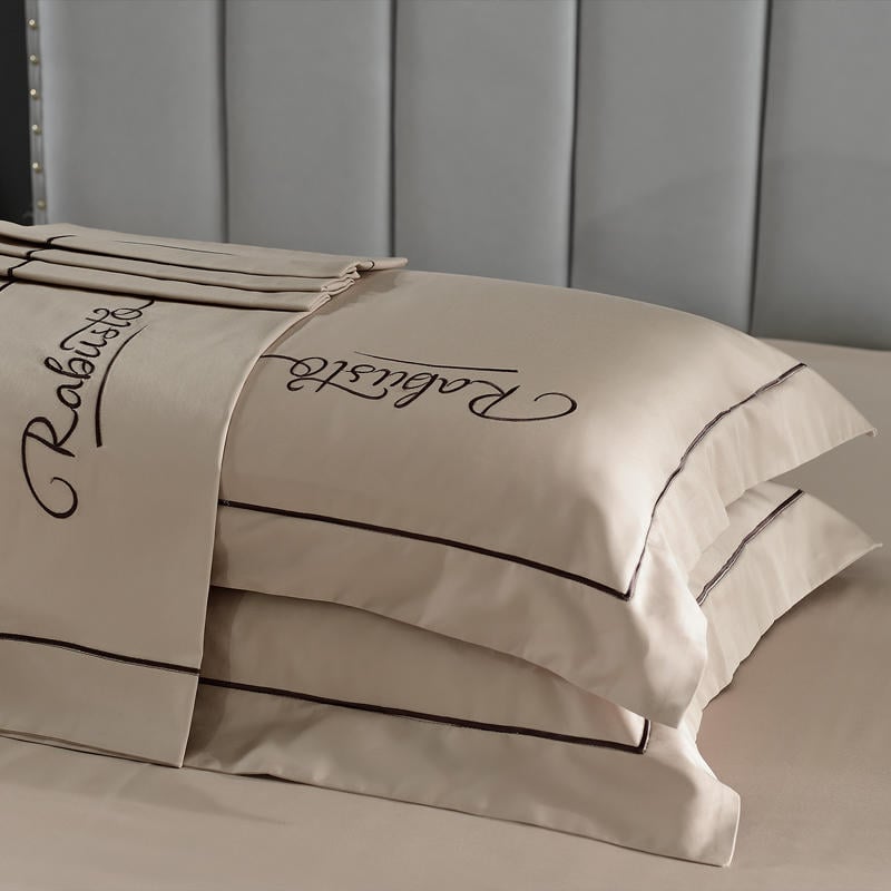 Pemi pagalvių uždangalas – 100% medvilnė, ilgos siūlų, twill audinys, reaktinis spausdinimas ir dažymas, audinio siūlų skaičius 60