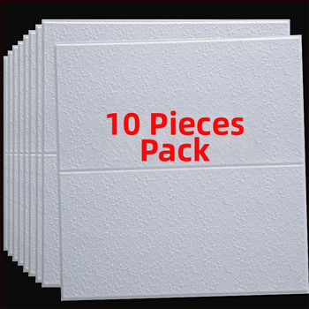 3D lipnus sienos lipdukas svetainei, Nordic stilius, vandeniui atsparus XPE putų