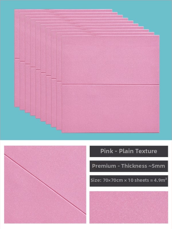 3D lipnus sienos lipdukas svetainei, Nordic stilius, vandeniui atsparus XPE putų