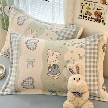 Velveto pagalvių užvalkalų komplektas, 2 vnt., 100% poliesteris, spauda, reaktyvus dažymas