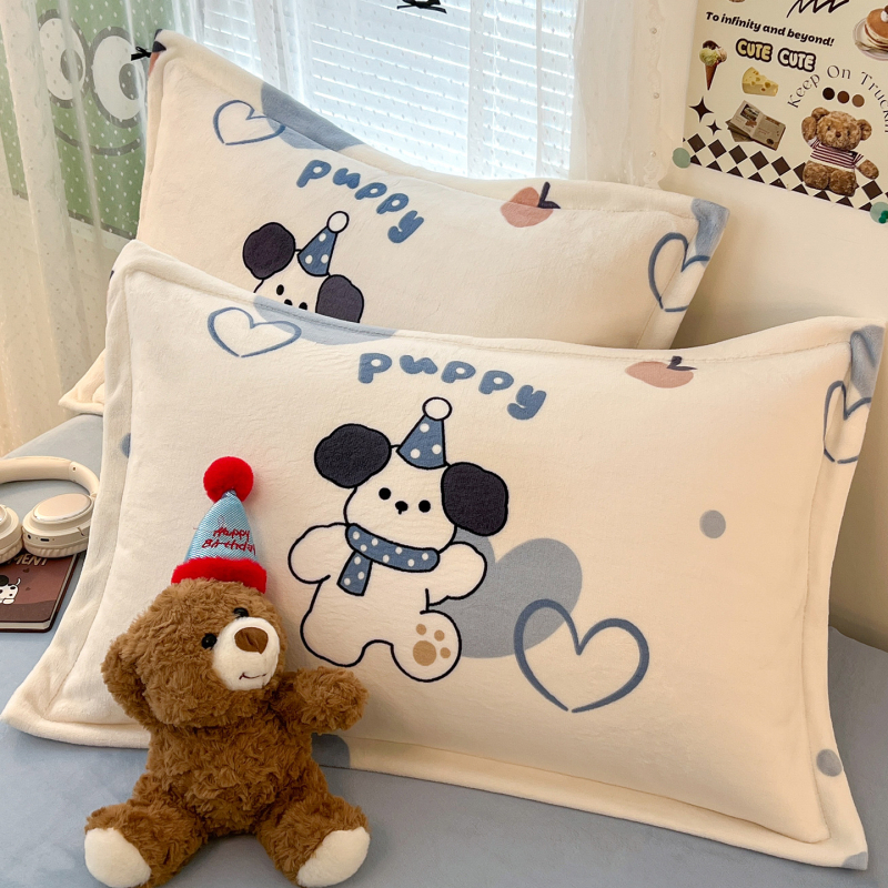 Velveto pagalvių užvalkalų komplektas, 2 vnt., 100% poliesteris, spauda, reaktyvus dažymas