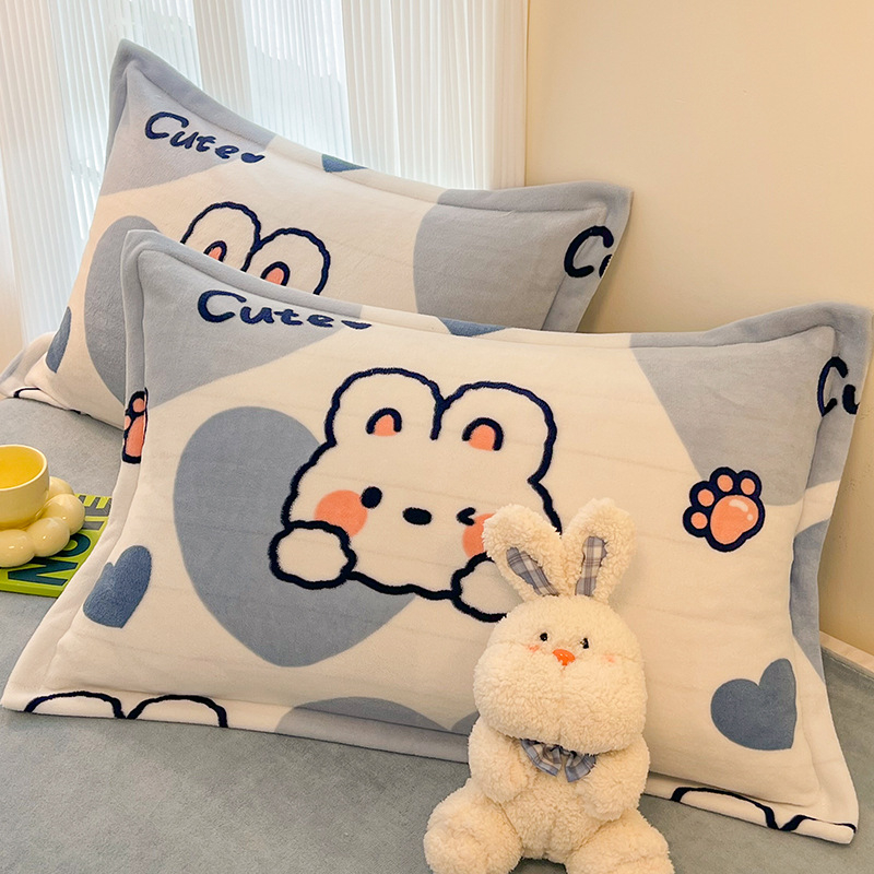 Velveto pagalvių užvalkalų komplektas, 2 vnt., 100% poliesteris, spauda, reaktyvus dažymas