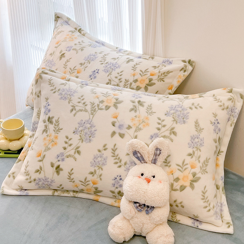 Velveto pagalvių užvalkalų komplektas, 2 vnt., 100% poliesteris, spauda, reaktyvus dažymas