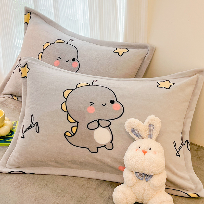 Velveto pagalvių užvalkalų komplektas, 2 vnt., 100% poliesteris, spauda, reaktyvus dažymas