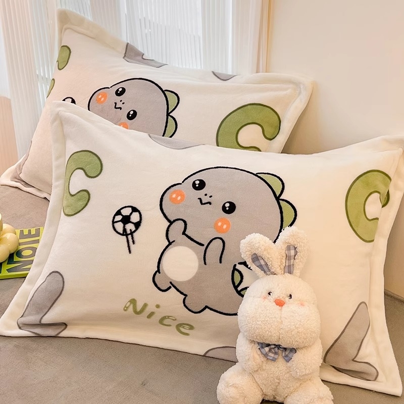 Velveto pagalvių užvalkalų komplektas, 2 vnt., 100% poliesteris, spauda, reaktyvus dažymas