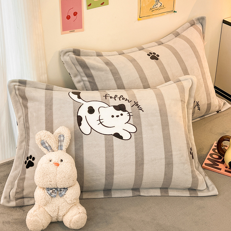 Velveto pagalvių užvalkalų komplektas, 2 vnt., 100% poliesteris, spauda, reaktyvus dažymas