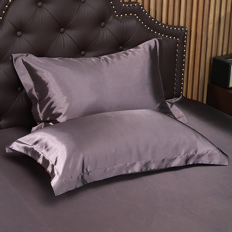 Mulberry šilko dvipusė pagalvės užvalkalas, satino audinys, Ice Silk vasaros komfortas, plaukų priežiūra