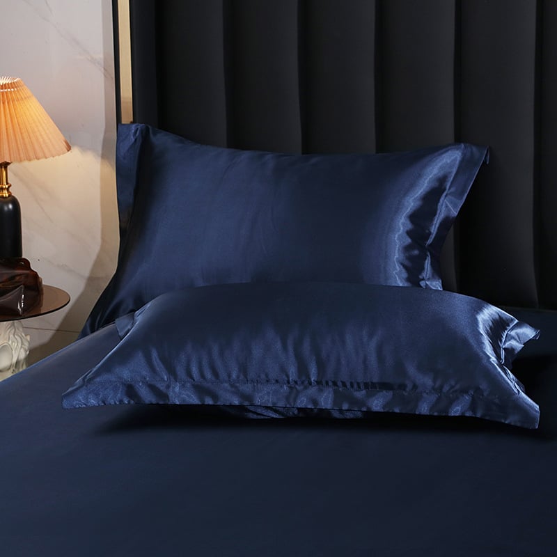 Mulberry šilko dvipusė pagalvės užvalkalas, satino audinys, Ice Silk vasaros komfortas, plaukų priežiūra