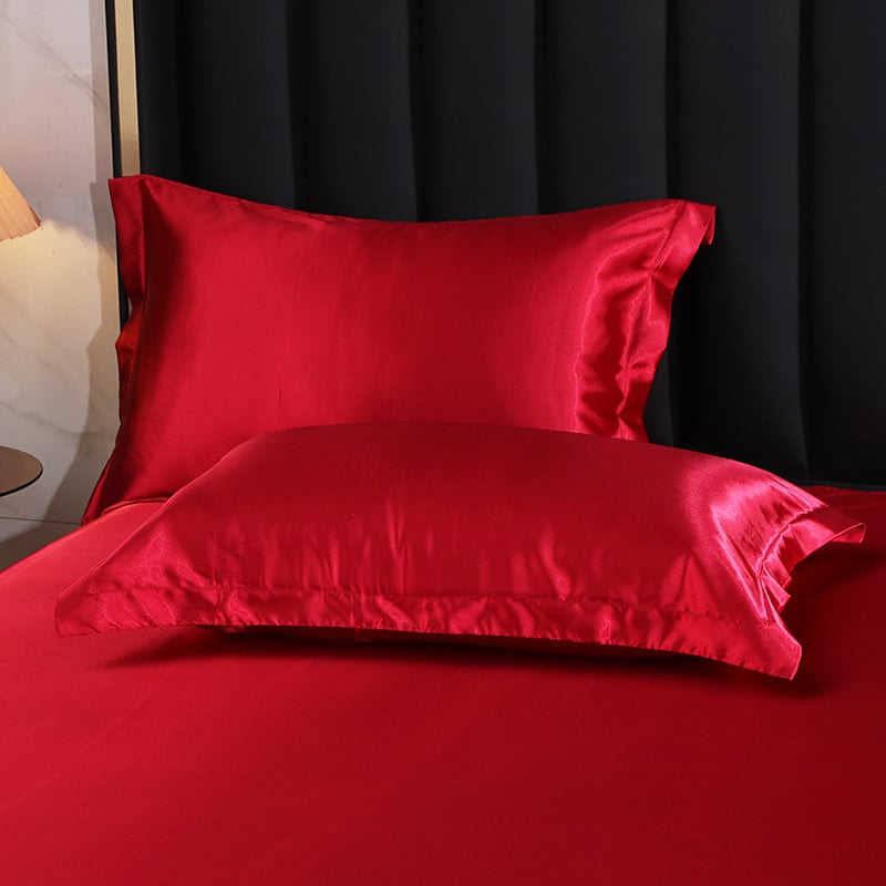 Mulberry šilko dvipusė pagalvės užvalkalas, satino audinys, Ice Silk vasaros komfortas, plaukų priežiūra