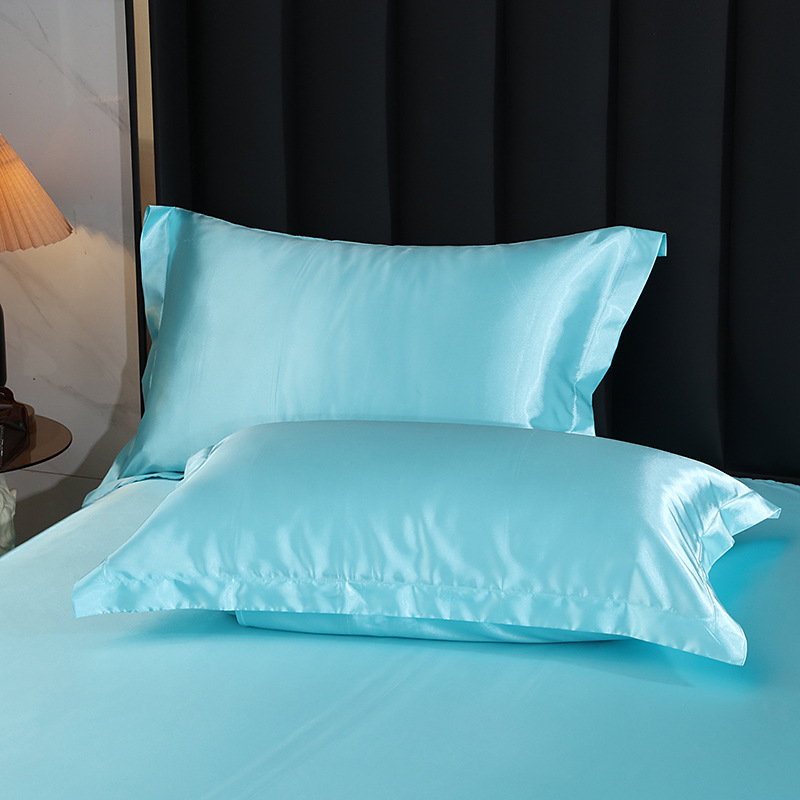 Mulberry šilko dvipusė pagalvės užvalkalas, satino audinys, Ice Silk vasaros komfortas, plaukų priežiūra